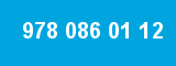 978 086 01 12 978 086 01 12